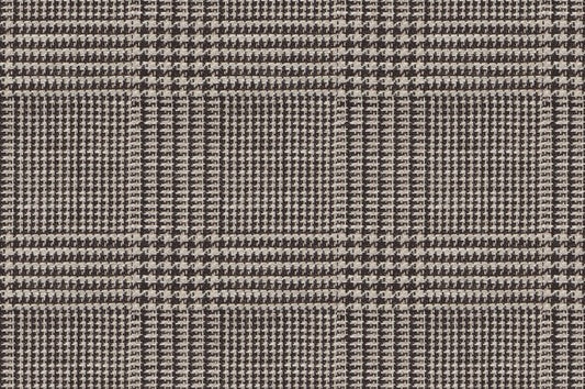 Dormeuil Fabric Brown Check 53% Wool 47% Linen (Ref-417653)