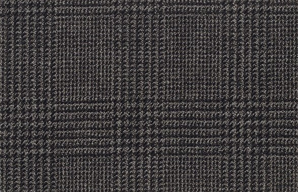 Dormeuil Fabric Grey Check 100% Wool (Ref-460058)