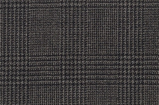 Dormeuil Fabric Grey Check 100% Wool (Ref-460058)