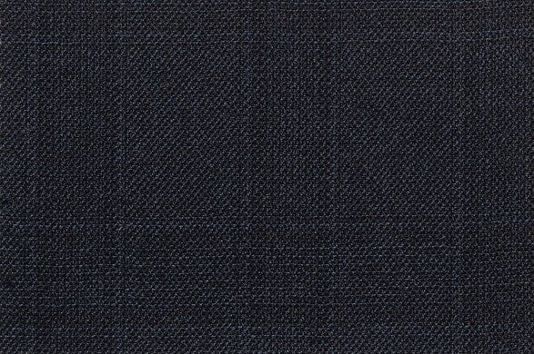 Dormeuil Fabric Navy Check 100% Wool (Ref-460061)