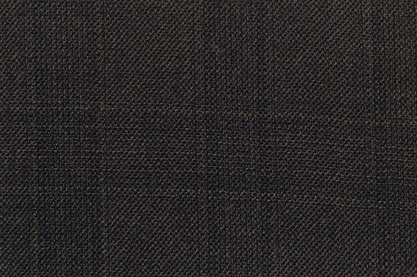 Dormeuil Fabric Brown Check 100% Wool (Ref-460062)