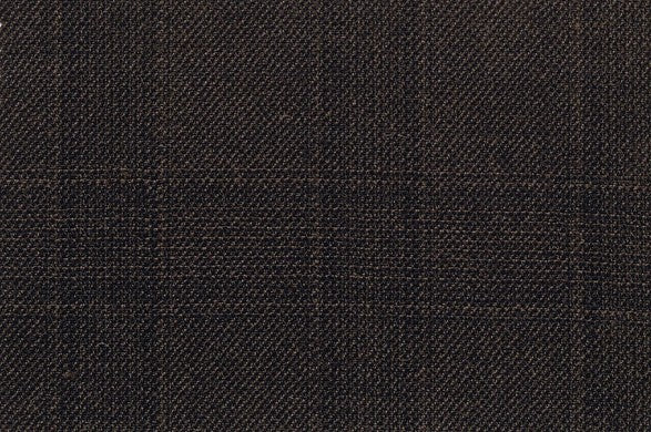 Dormeuil Fabric Brown Check 100% Wool (Ref-460063)