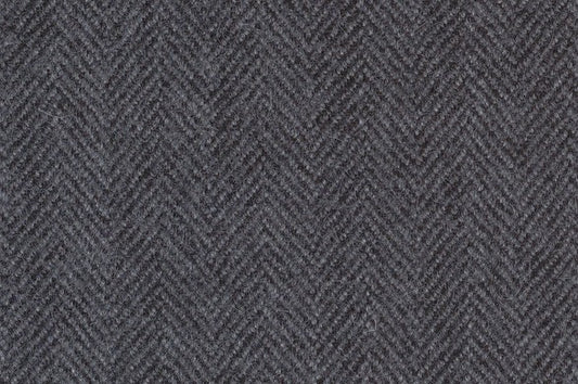 Dormeuil Fabric Grey Herringbone 100% Lama Pacos (Ref-470201)
