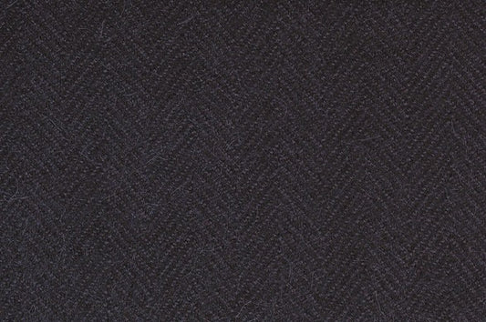 Dormeuil Fabric Navy Herringbone 100% Lama Pacos (Ref-470202)