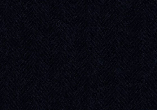 Dormeuil Fabric Navy Herringbone 100% Alpaca (Ref-470202)