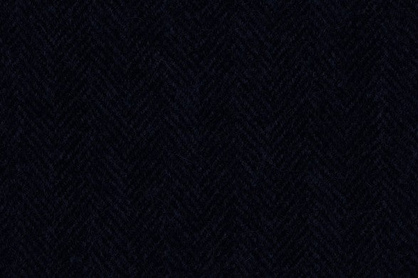 Dormeuil Fabric Navy Herringbone 100% Lama Pacos (Ref-470202)