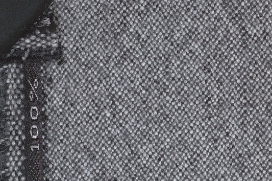 Dormeuil Fabric Black/White Micro Design 100% Lama Pacos (Ref-470208)