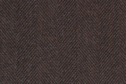 Dormeuil Fabric Brown Herringbone 75% Wool 25% Alpaca (Ref-470251)