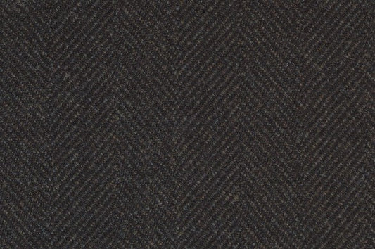 Dormeuil Fabric Green Herringbone 75% Wool 25% Alpaca (Ref-470252)