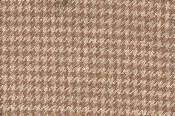 Dormeuil Fabric Beige Houndstooth 100% Alpaca (Ref-470307)