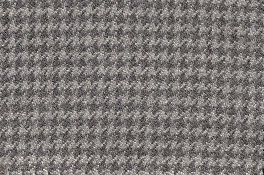 Dormeuil Fabric Grey Houndstooth 100% Alpaca (Ref-470308)