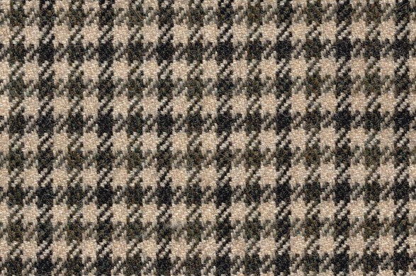 Dormeuil Fabric Green Check 100% Alpaca (Ref-470312)