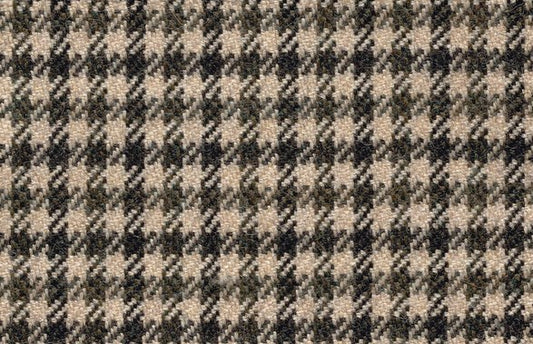 Dormeuil Fabric Green Check 100% Baby Alpaca (Ref-470312)