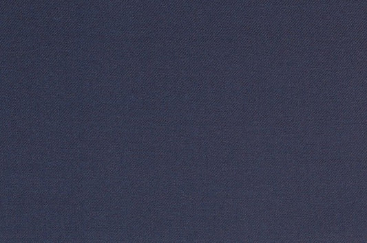 Dormeuil Fabric Blue Plain 100% Vicuna (Ref-515005)