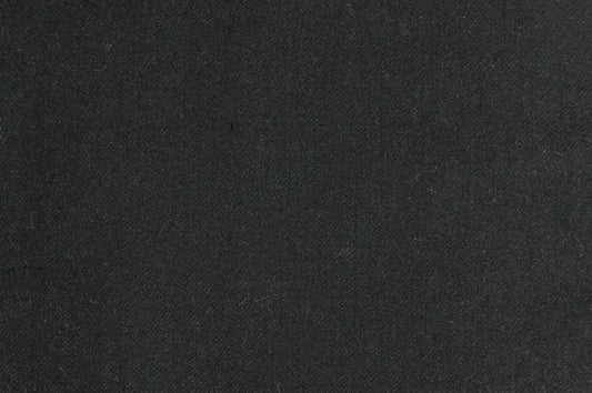 Dormeuil Fabric Black Plain 100% Cashmere (Ref-571479)