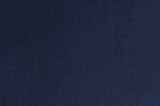 Dormeuil Fabric Blue Plain 100% Cashmere (Ref-573553)