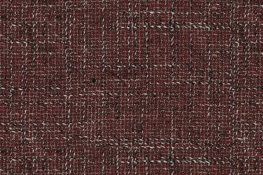 Dormeuil Fabric Red Plain 69% Wool 25% Cotton 6% Linen (Ref-762005)