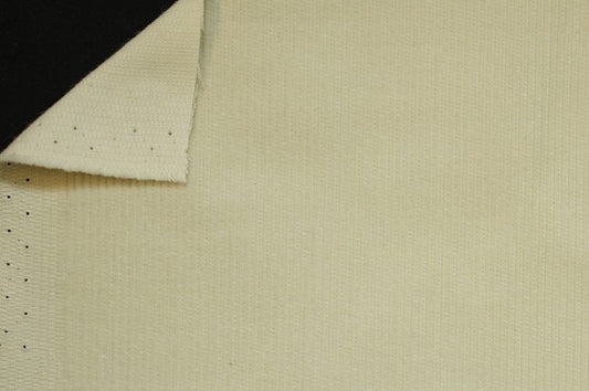 Dormeuil Fabric White Velvet 100% Cotton (Ref-770130)