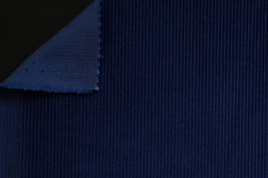 Dormeuil Fabric Blue Velvet 100% Cotton (Ref-770132)