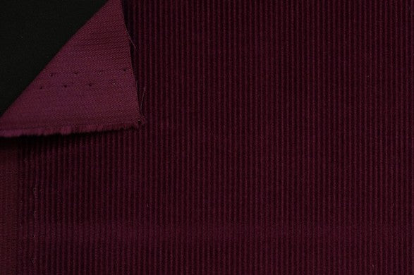 Dormeuil Fabric Burgundy Velvet 100% Cotton (Ref-770138)