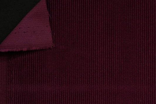 Dormeuil Fabric Burgundy Velvet 100% Cotton (Ref-770138)