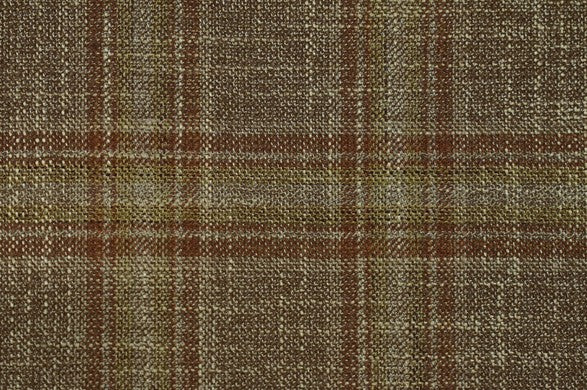 Dormeuil Fabric Camel Check 69% Wool 28% Bamboo 3% Linen (Ref-779420)