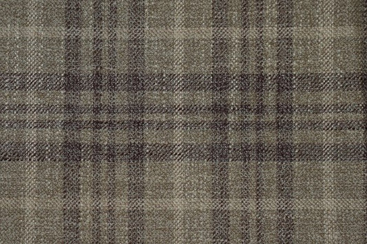 Dormeuil Fabric Beige Check 69% Wool 28% Bamboo 3% Linen (Ref-779429)