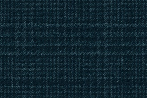 Dormeuil Fabric Blue Check 83% Wool 8% Silk 8% Linen 1% Lycra (Ref-779706)