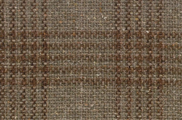 Dormeuil Fabric Green Check 60% Wool 18% Silk 16% Polyamide 6% Linen (Ref-780002)