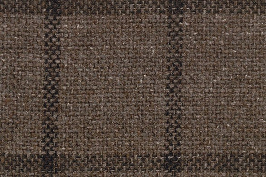 Dormeuil Fabric Brown Check 60% Wool 18% Silk 16% Polyamide 6% Linen (Ref-780010)