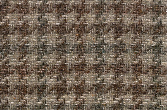 Dormeuil Fabric Green Check 60% Wool 18% Silk 16% Polyamide 6% Linen (Ref-780012)