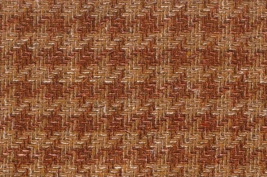 Dormeuil Fabric Red Check 60% Wool 18% Silk 16% Polyamide 6% Linen (Ref-780014)