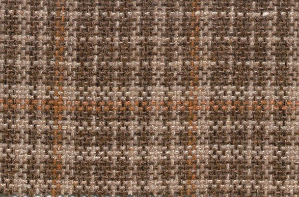 Dormeuil Fabric Beige Check 60% Wool 18% Silk 16% Polyamide 6% Linen (Ref-780015)