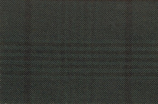 Dormeuil Fabric Green Check 95% Wool 5% Cashmere (Ref-792004)