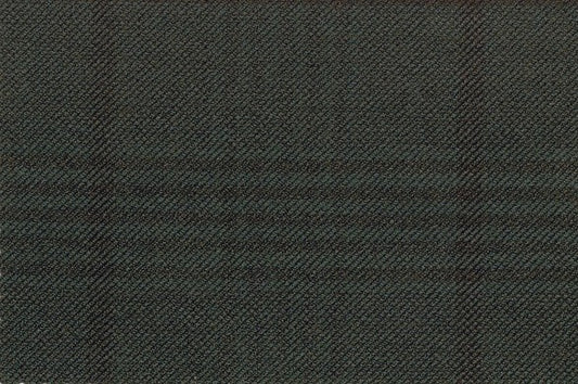 Dormeuil Fabric Green Check 95% Wool 5% Cashmere (Ref-792004)