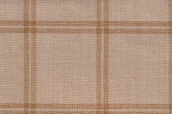 Dormeuil Fabric Beige Check 95% Wool 5% Cashmere (Ref-792011)