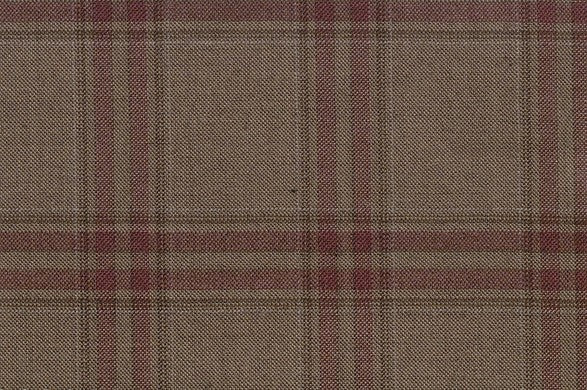 Dormeuil Fabric Beige Check 95% Wool 5% Cashmere (Ref-792021)