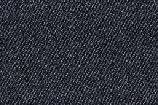 Dormeuil Fabric Navy Plain 52% Wool 37% Cotton 8% Cashmere 3% Elastane (Ref-793703)