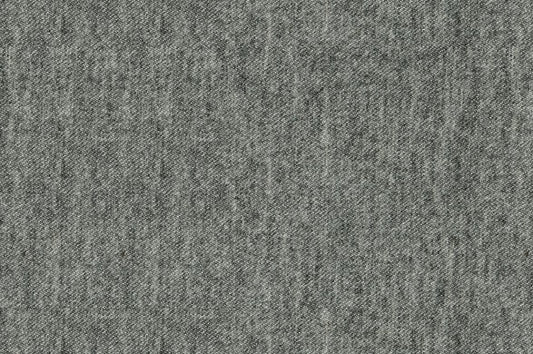 Dormeuil Fabric Grey Plain 52% Wool 37% Cotton 8% Cashmere 3% Elastane (Ref-793707)