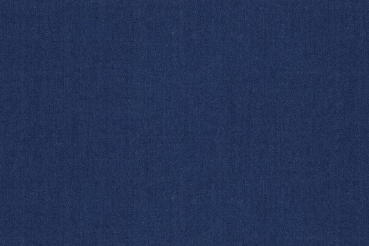 Dormeuil Fabric Blue Plain 70% Cashmere 30% Silk (Ref-794315)