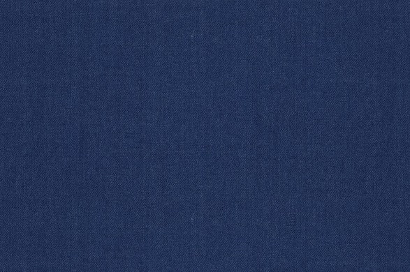 Dormeuil Fabric Blue Plain 70% Cashmere 30% Silk (Ref-794315)
