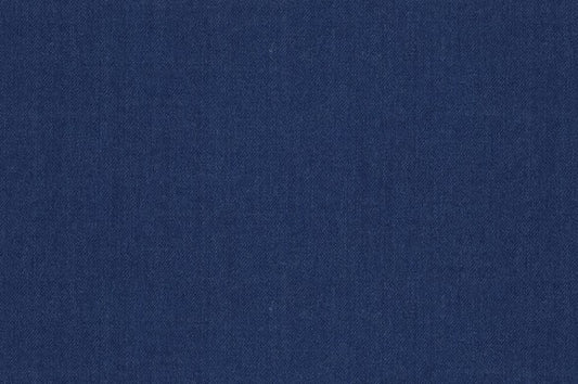 Dormeuil Fabric Blue Plain 70% Cashmere 30% Silk (Ref-794315)