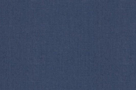 Dormeuil Fabric Blue Plain 70% Cashmere 30% Silk (Ref-794323)