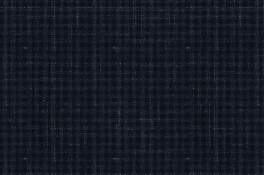 Dormeuil Fabric Navy Micro Design 44% Wool 33% Cashmere 18% Silk 5% Linen (Ref-794355)