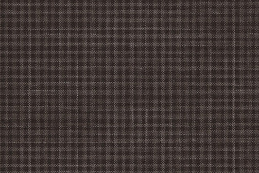 Dormeuil Fabric Brown Micro Design 44% Wool 33% Cashmere 18% Silk 5% Linen (Ref-794357)