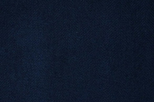 Dormeuil Fabric Navy Herringbone 92% Cashmere 8% Silk (Ref-798108)