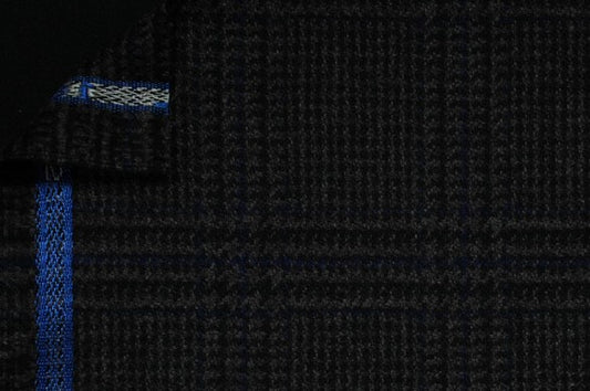Dormeuil Fabric Brown Check 100% Cashmere (Ref-798201)