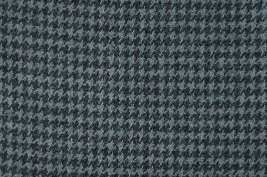Dormeuil Fabric Grey Houndstooth 100% Cashmere (Ref-798206)
