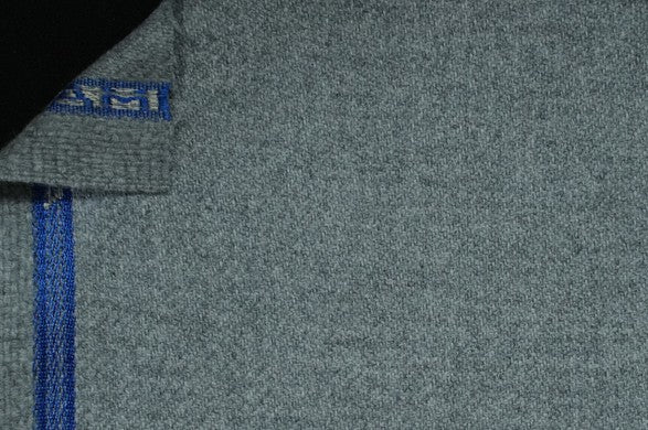 Dormeuil Fabric Grey Plain 100% Cashmere (Ref-798211)