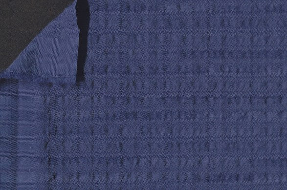 Dormeuil Fabric Blue Plain 100% Wool (Ref-800006)